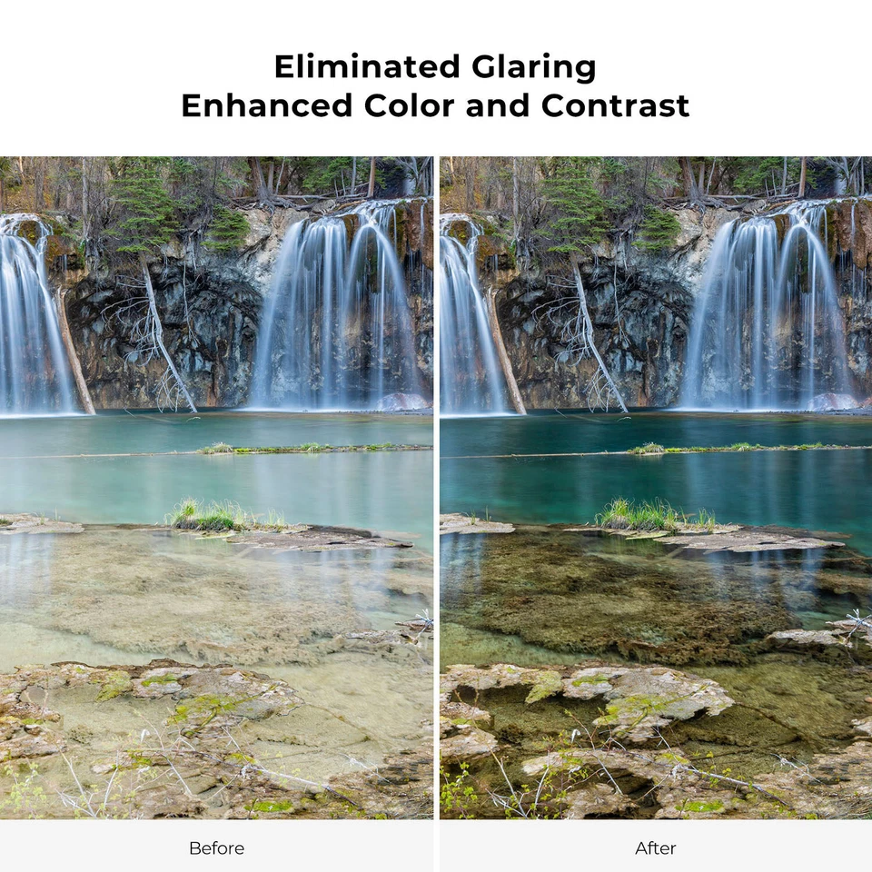 K&F Concept Magnetic Circular Polarizer CPL Filter 49/52/55/58/62/67/72/77/82mm - Image 3 of 4