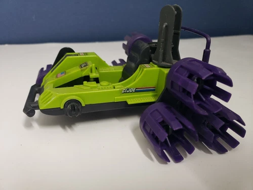 Vintage GI Joe Swamp Masher Vehicle Cobra ARAH 1987 Hasbro Incomplete