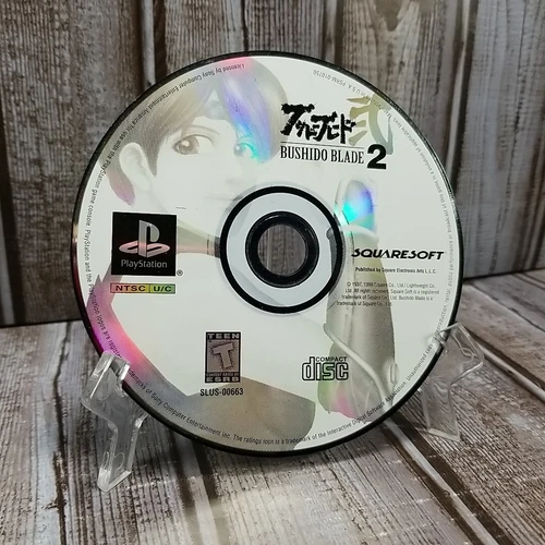 Bushido Blade 2 (Sony Playstation 1, 1998) PS1 Disc Only SCRATCHED for Repair