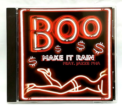 (CD) Boo   Make It Rain, Promo, Single, Near Mint, 82876-88260-2, 3 Tracks, Rare