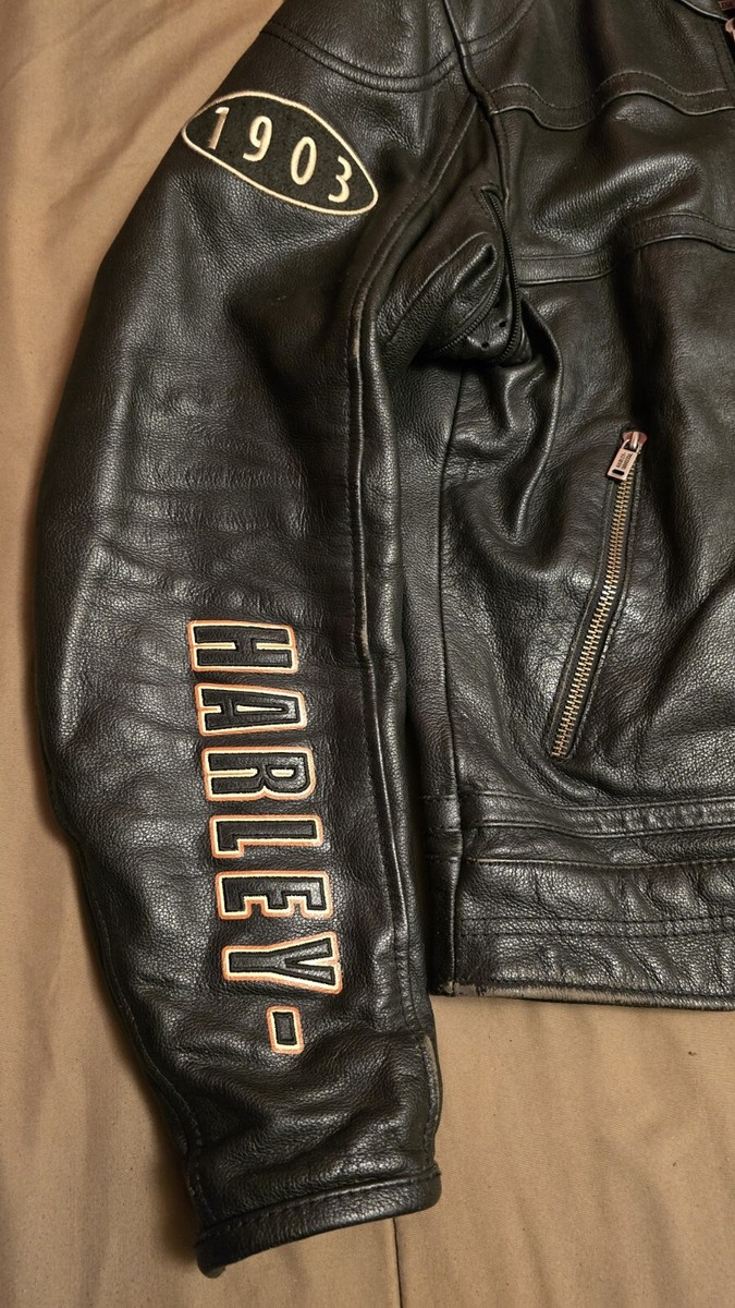 HARLEY DAVIDSONのライダージャケット Harley Davidson Women's XL Leather 1903 Speedway Spirit