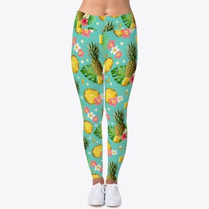 pineapple yoga pants
