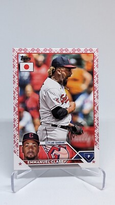 Emmanuel Clase 2023 Topps Baseball Japan Edition #12 CHERRY 