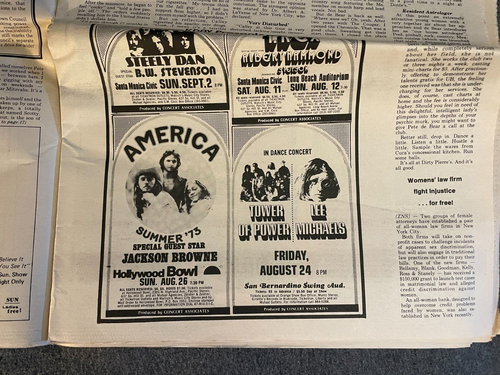 Los Angeles Free Press Newspaper August 1973 Gay Interest LGBT Gainesville 8 - Picture 6 of 6