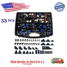 Quick Connect Air Hose Fittings Kit 1/8",1/4",3/8",1/2" Push to Connect Fitting