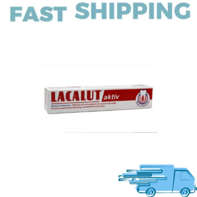 Lacalut AKTIV Bleeding Gums Medical Toothpaste 75ml  MADE in GERMANY