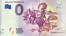 Ticket 0 EURO Galo de Barcelos Portugal 2019-1 Small Number 33