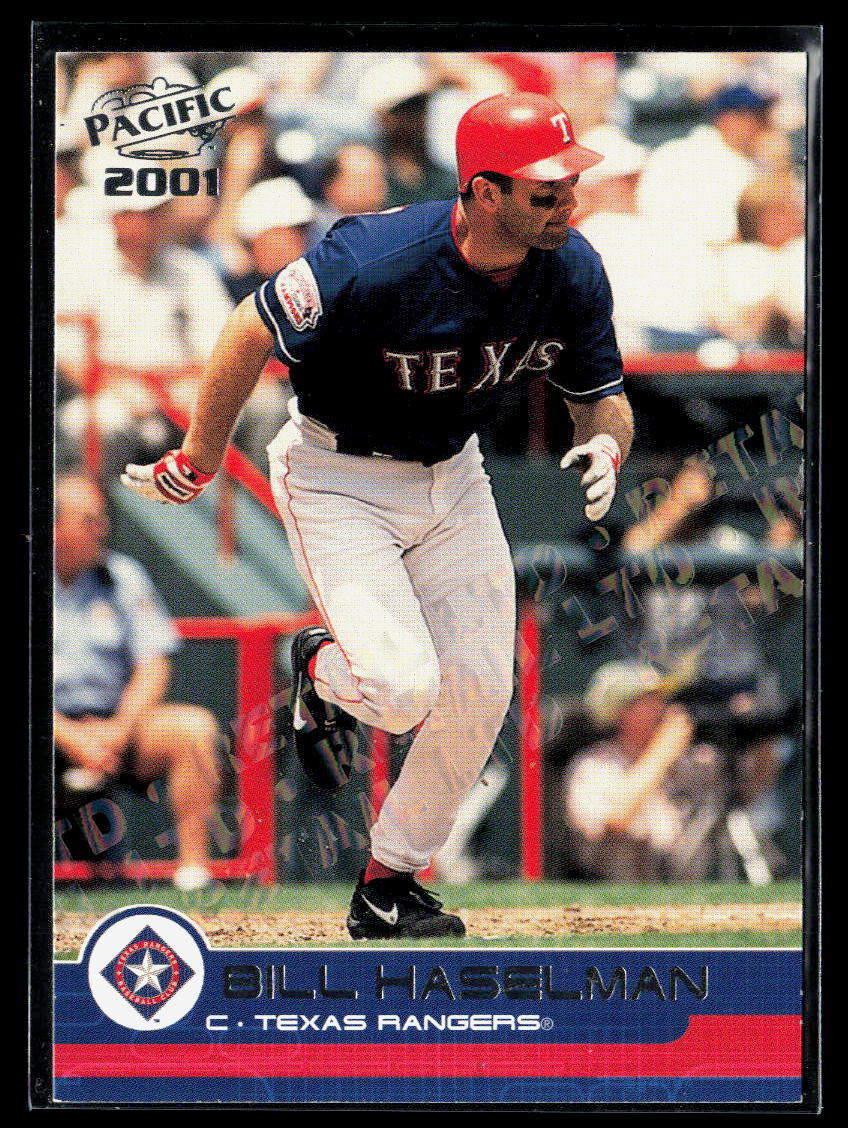 Bill Haselman 2001 Pacific Retail LTD #425 #/85 Corners SN | eBay