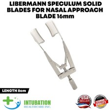 Liebermann Eye Speculum 16mm Adjustable Solid Blade Ophthalmic Eye Surgical Tool