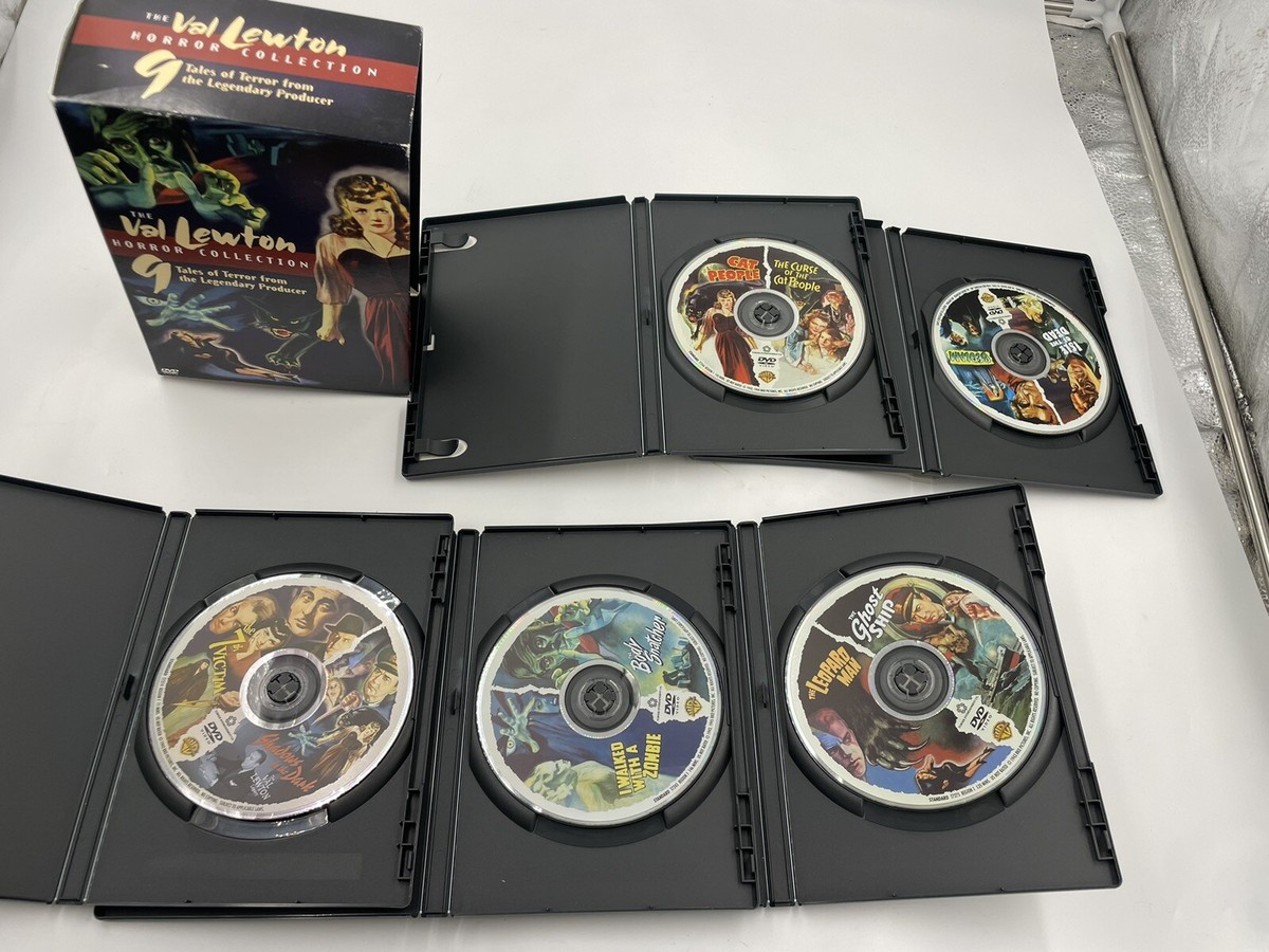 The Val Lewton Horror Collection DVD Box Set 6 Discs 9 Tales of