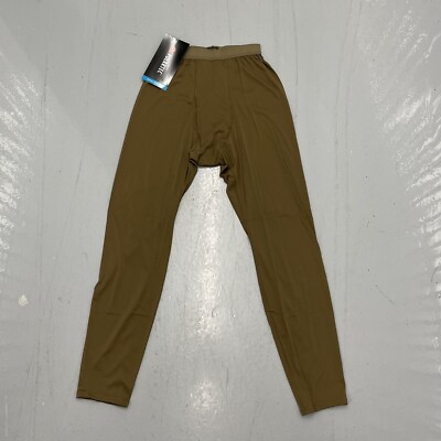 USMC Polartec Power Dry Silkweight Underwear Bottom Small Regular, Coyote *NEW*