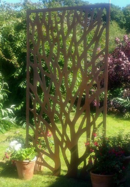 Farm and Garden Wonderful Core-Ten Steel Garden Metal Tree for sale ...