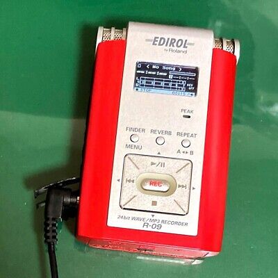 ROLAND Edirol R-09 24 Bit Wave MP3 Recorder Red Good | eBay ROLAND Edirol R-09 24 Bit Wave MP3 Recorder Red Good | eBay