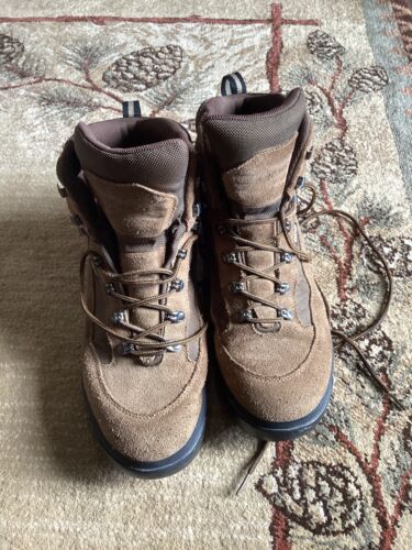 CABELA'S Brown Suede Boot Mens 11.5 D GORE-TEX Hiking Hunting - Picture 3 of 9