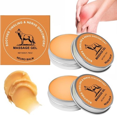Therawolf Neuro Balm, 2PCS Gelenkpflege Beruhigungscreme, Joint & Muscle