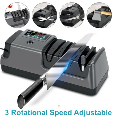 Professional Electric Knife Sharpener 3 Stage Chef Knife Scissor Sharpening