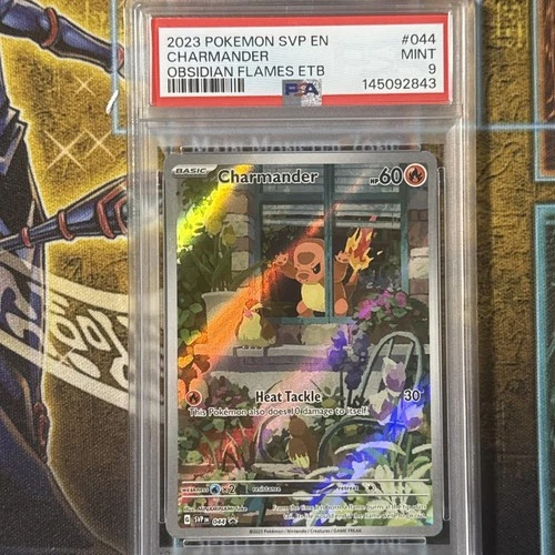 Pokemon Charmander SVP044 Obsidian Flames ETB Promo Card PSA 9