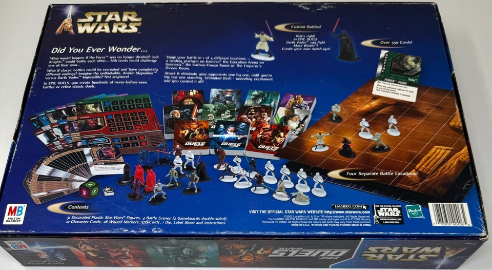 Star Wars Epic Duels Board Game - 2002 - Complete - Image 2 of 4