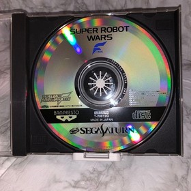 Super Robot Taisen F final (Sega Saturn,1996) from japan good Used