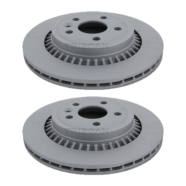 2 Bremsscheiben BelüFtet Ø 302 Mm Triscan Passend FüR U.A. Volvo XC60-image