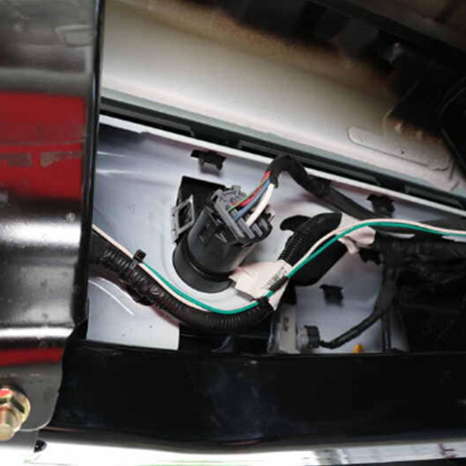 7 Way Trailer Tow Hitch Wiring Plug Receptacle Connector Harness In... Fast Ship