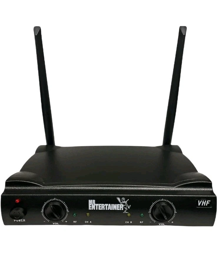 Mr Entertainer Dual Wireless Microphone System WY60D - Image 2 of 4