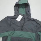 Nike Liverpool FC LFC Windbreaker Jacket Men's Small Green/Grey Quarter-Zip NWT