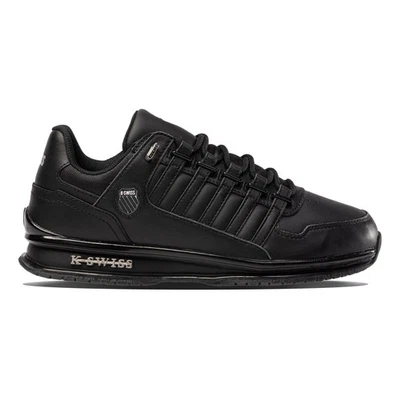K-Swiss RINZLER GT Herren Schwarz Sneaker Kunstleder Sportschuhe (08907-010-M)