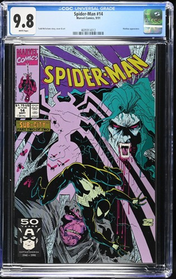 #ad SPIDER MAN #14 CGC 9.8 TODD MCFARLANE COVER $500.00