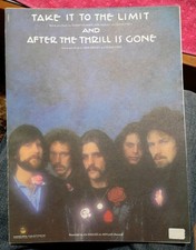 1975 Sheet Music: EAGLES Take It To The Limit...