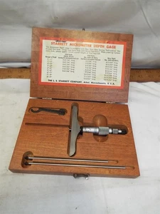 Starrett 440 Machinist Micrometer Depth Gage