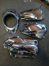 1999-09 YAMAHA V-STAR 1100 XVS1100 SIDE COVER, BATTERY SIDE COVERS, FUEL TANK...