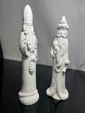Vintage Tynk paryski świecznik Santas rzadki\nowy