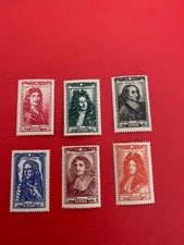 HG02  - timbre de France de 1944 - N 612 à 617 - Neuf **