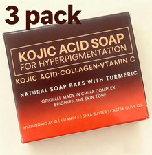 3 pack Kojic Acid Soap