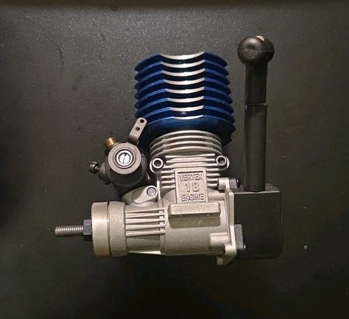 HSP 02060 Blue VX18 Engine 2.74cc Pull Starter RC 1/10 Nitro Car Buggy RedCat - Image 3 of 3