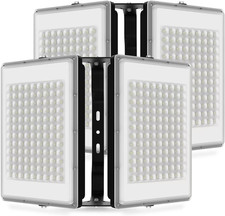 400W LED Flood Lights 2-Pack, 40000LM Waterproof Security Lights for Outdoor Use