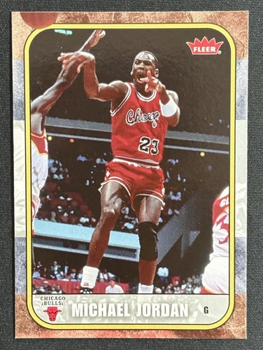 2007-08 Fleer Michael Jordan #1 Chicago Bulls