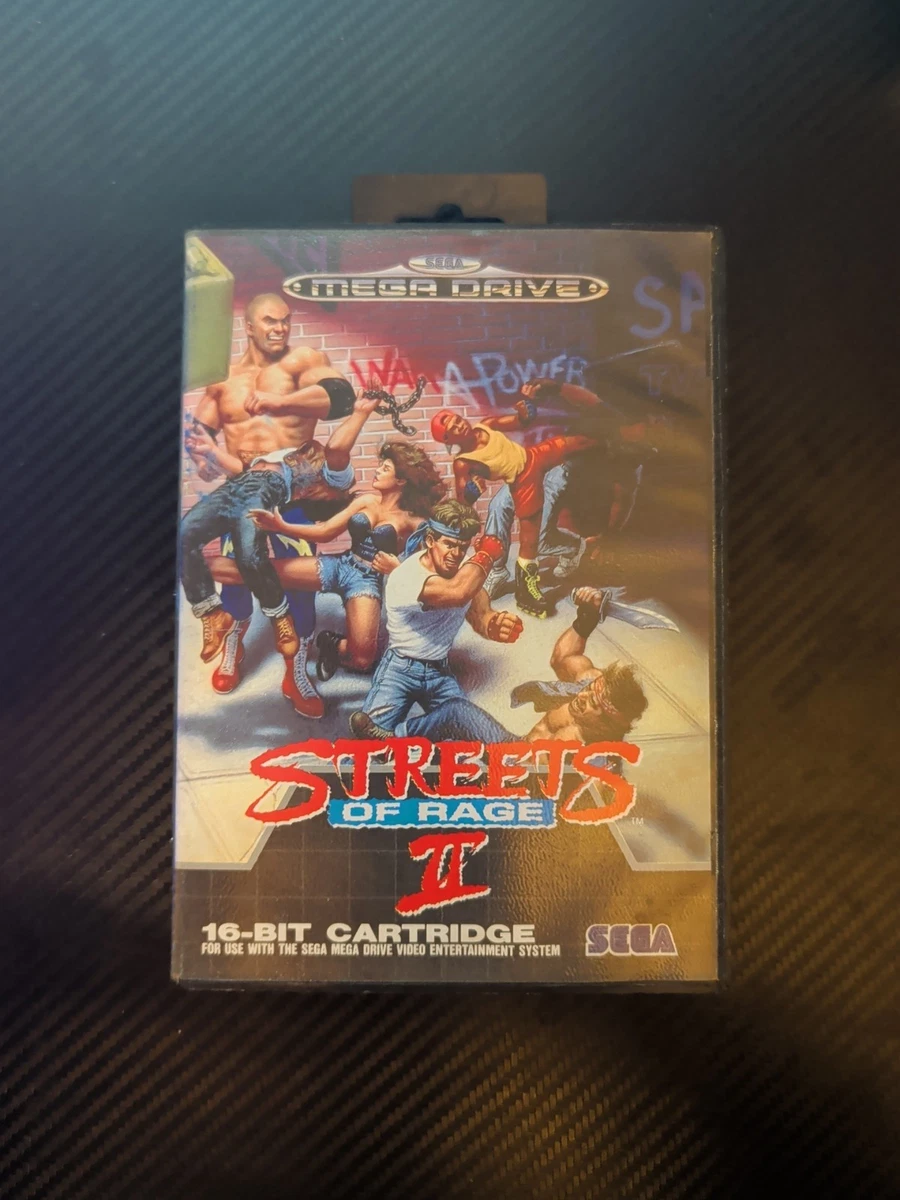 Streets Of Rage Sur Sega Mega Drive - Cartouche Seule, PAL, Bon état