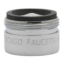 Chicago Faucet E26jkabcp Econo-Flo Outlet, Lavatory, Brass, 1Gpm
