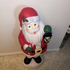 Holiday Time 24  Blow Mold Santa