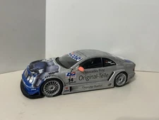 Mercedes-Benz CLK DTM 2000 Silver Tiemann Diecast Model 1/18 1:18 Scale Maisto