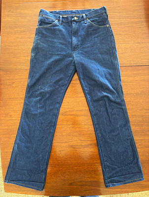 Wrangler 935NAV Rigid Cowboy Cut Slim Jeans Made in USA 36x36 (34x31)