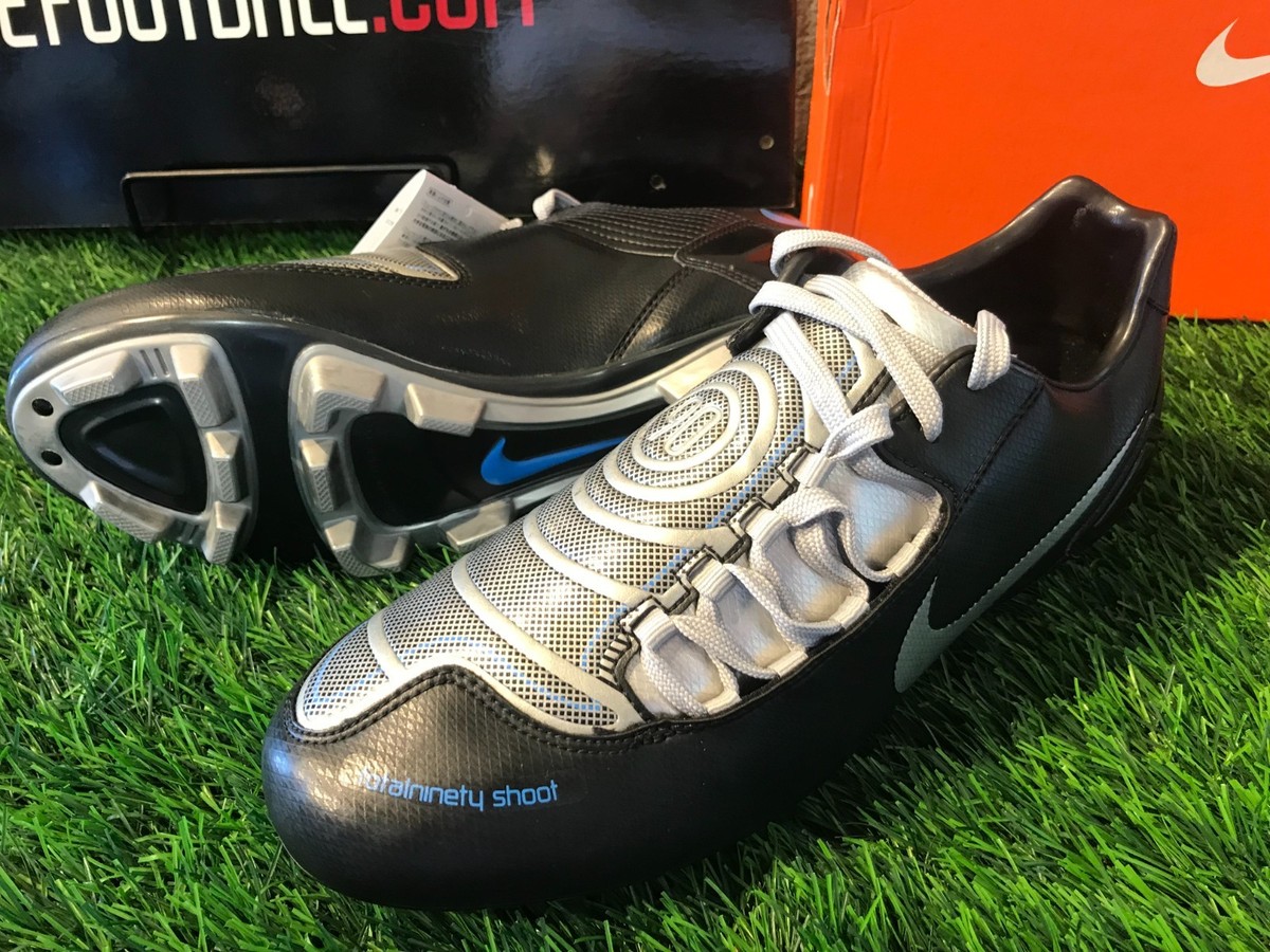 Nike Total 90 Shoot HG Football Soccer Cleats BLACK US9