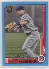 2021 Topps Big League Veterans & Rookies Electric Blue Nico Hoerner #131 18kx