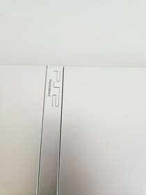 PlayStation 2 PS2 Slim Silver Console Only NO CORDS Tested Works SCPH-77001