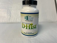 Ortho Molecular Products Natural D-Hist MultivitaminCapsule 120 Count Exp 01/27