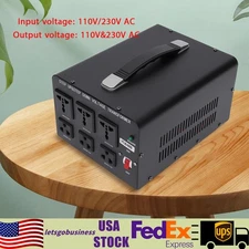 5000W Watt Power Voltage Transformer Step Up/Down 110-120V to 220-240V Converter