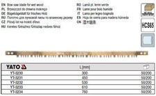 Yato B&uuml;gels&auml;geblatt f&uuml;r Frisches Holz 300-760mm Freie Auswahl