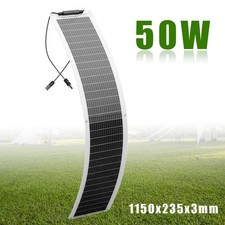 50W Flexibel Solarpanel Solarmodul Mono Waterproof Für Wohnmobil Boot …